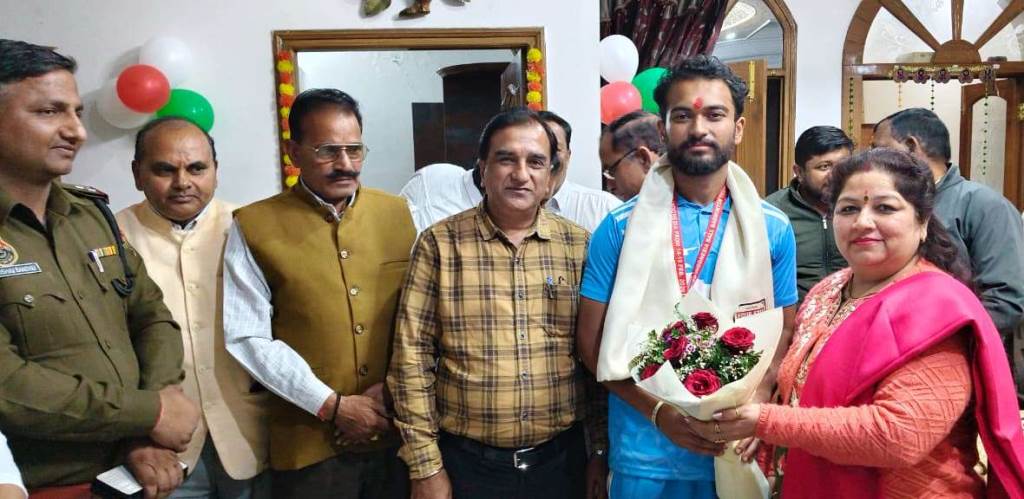 Nahauni village player Aryan wins gold medal in international competition in Indonesia